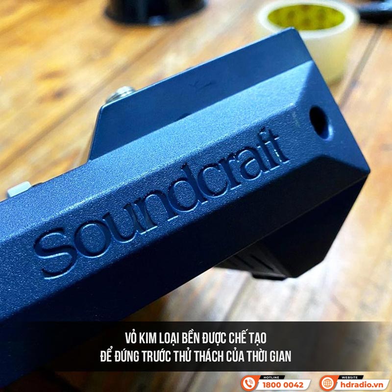 Bàn Mixer Soundcraft Notepad 8FX, 6 input, 2 output, Analog-3