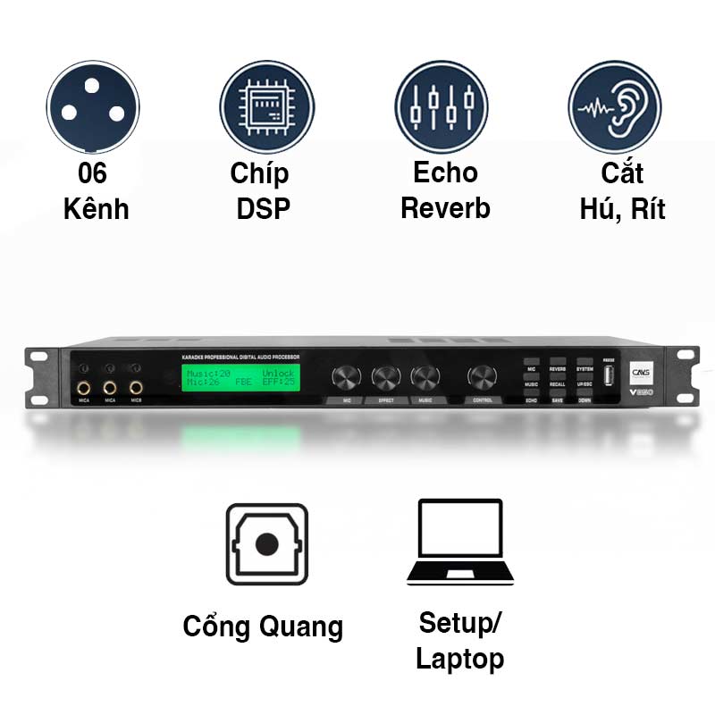 Vang số CAVS V850