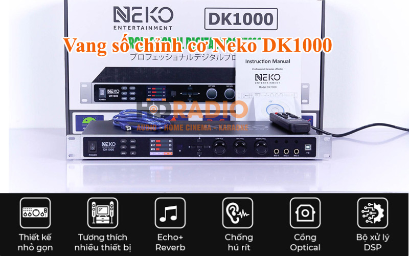 vang so chinh co neko dk1000 trong dan karaoke jbl hk39