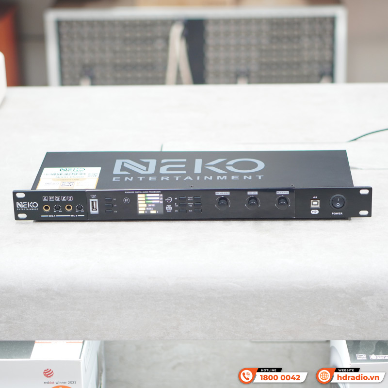 Vang số Neko DK2000, DSP, Optical, Bluetooth, Echo+ Reverb-2