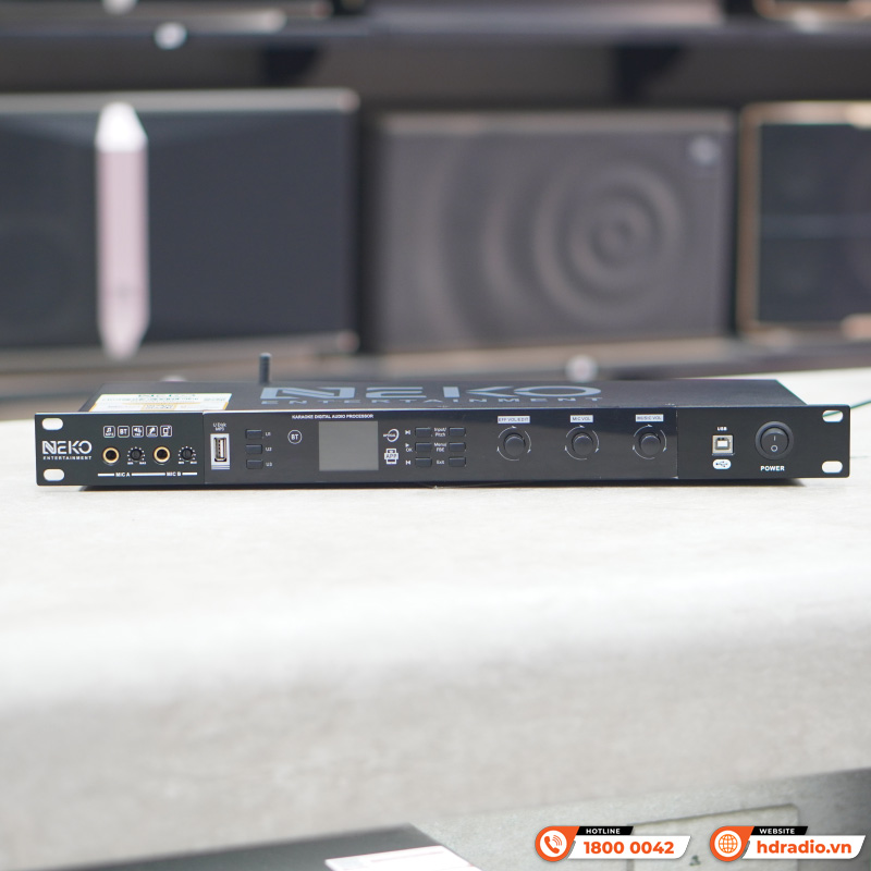 Vang số Neko DK2000, DSP, Optical, Bluetooth, Echo+ Reverb-1