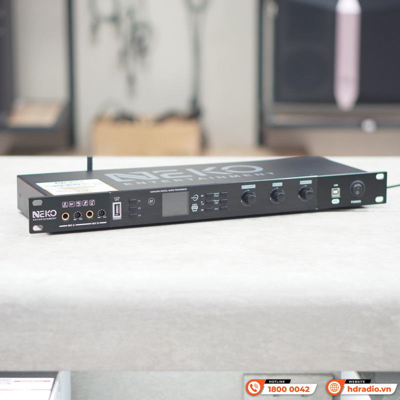 Vang số Neko DK2000, DSP, Optical, Bluetooth, Echo+ Reverb-3