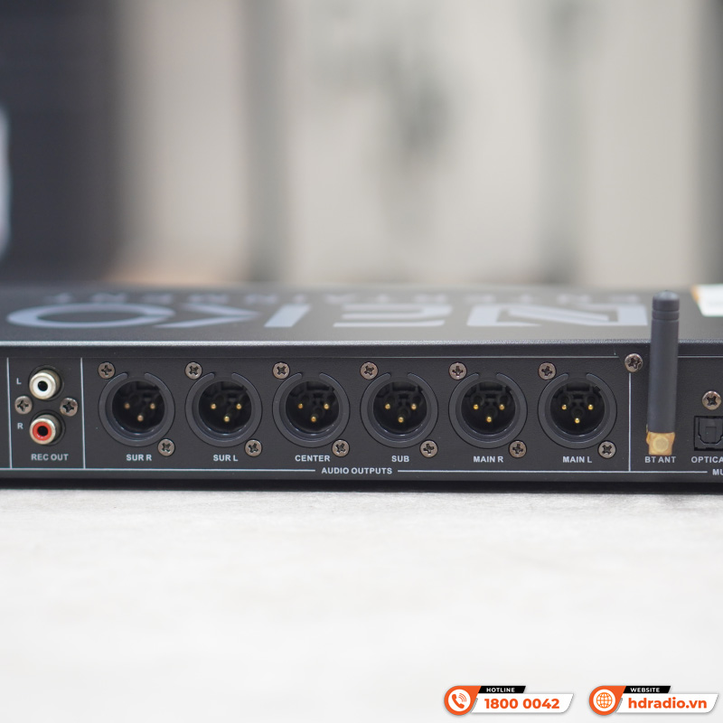 Vang số Neko DK2000, DSP, Optical, Bluetooth, Echo+ Reverb-9