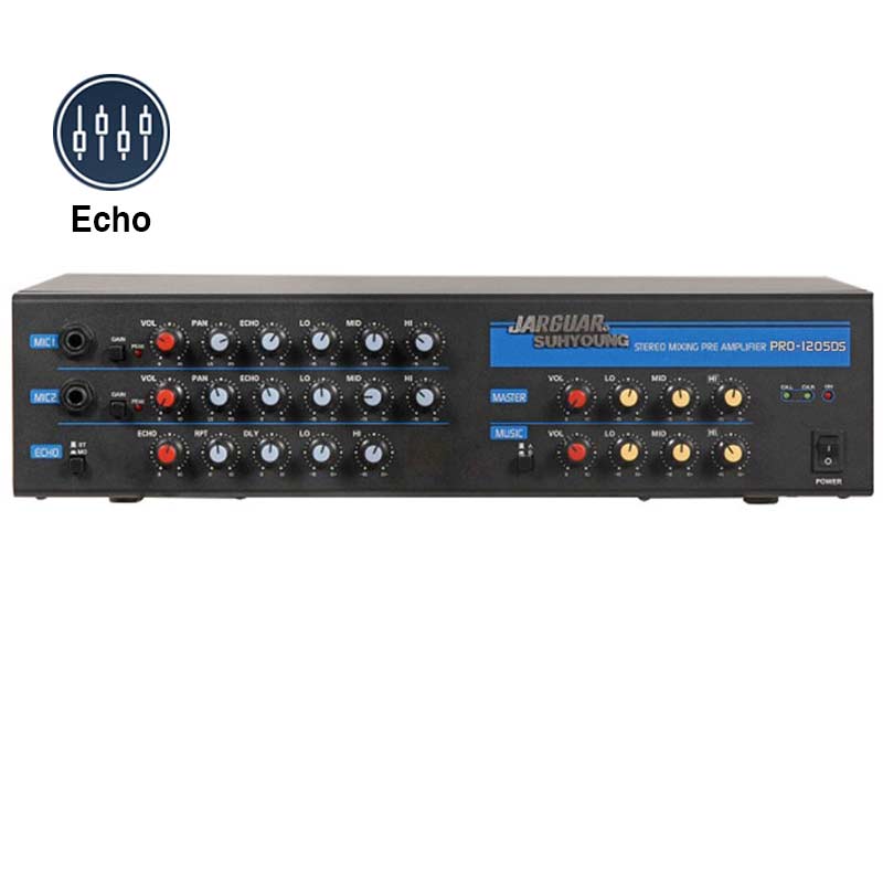 Mixer karaoke Jarguar pro 1205DS, Echo Pro