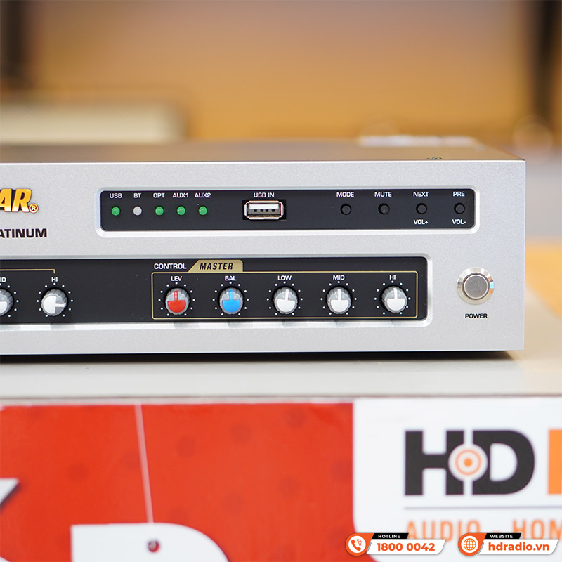 Vang Cơ Jarguar S2000 AF Platinum (2025) 4CH, Bluetooth 5.0, Reverb, Echo-6