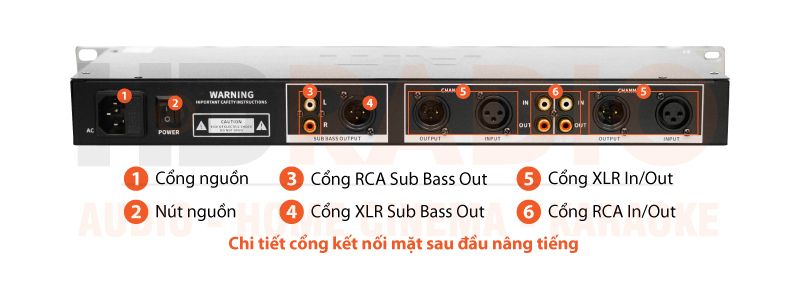 Chú thích Nâng tiếng AM X12 Plus
