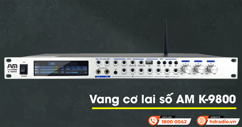 Vang cơ AM K9800