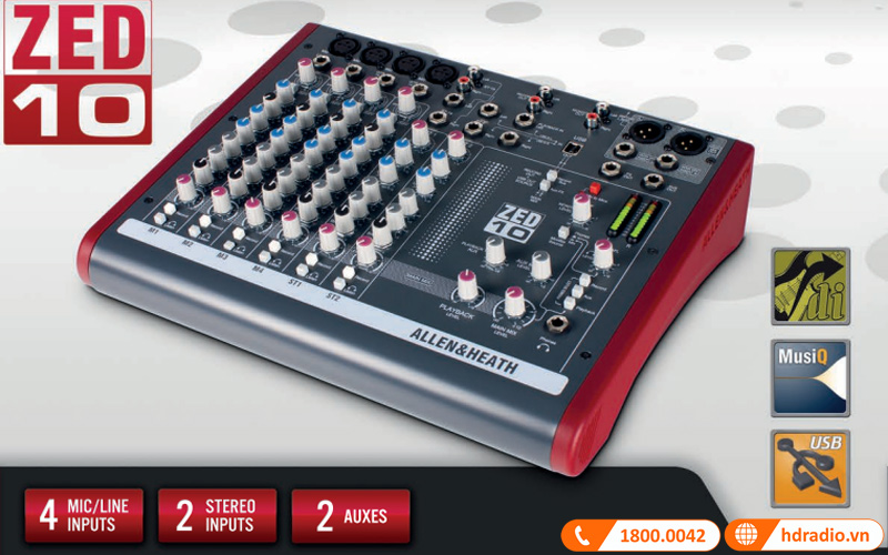 am thanh ban mixer allen heath zed1002