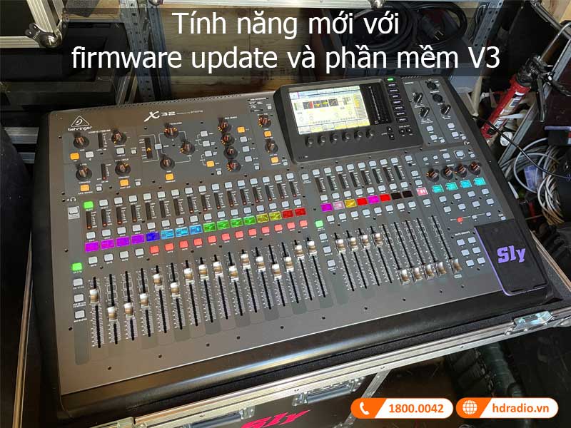 Tinh nang Ban mixer Behringer X32