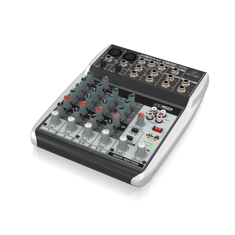 Bàn mixer Behringer Xenyx Q802USB, 2 Bus, 8 Đầu Vào-2