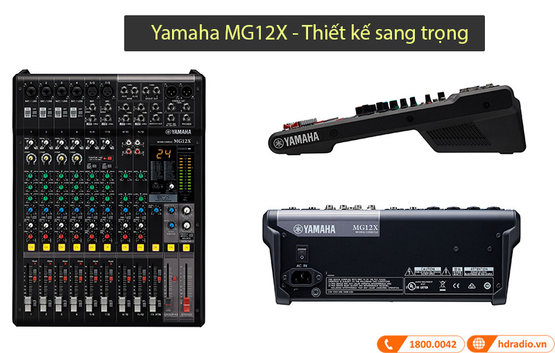 Bàn Mixer Yamaha MG12X