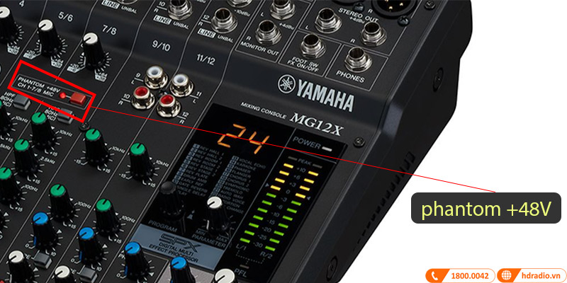 Bàn Mixer Yamaha MG12X