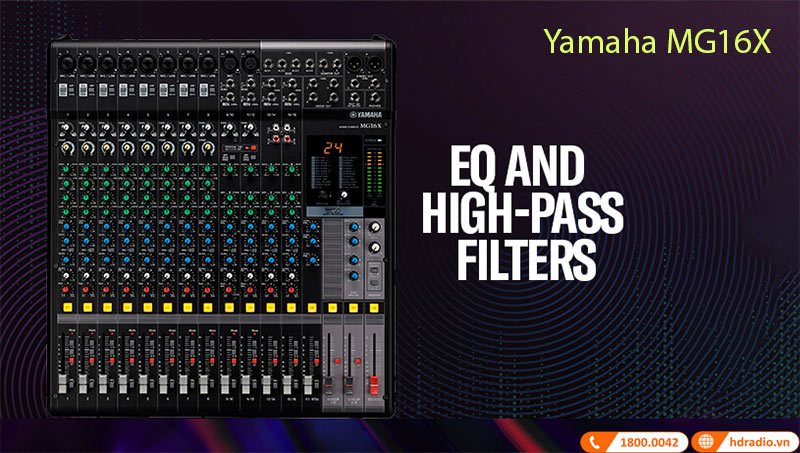 Bàn Mixer Yamaha MG16X
