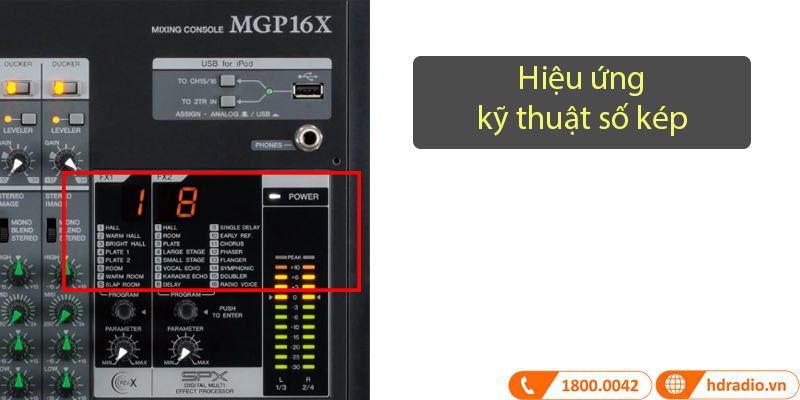 Bàn Mixer Yamaha MGP16X