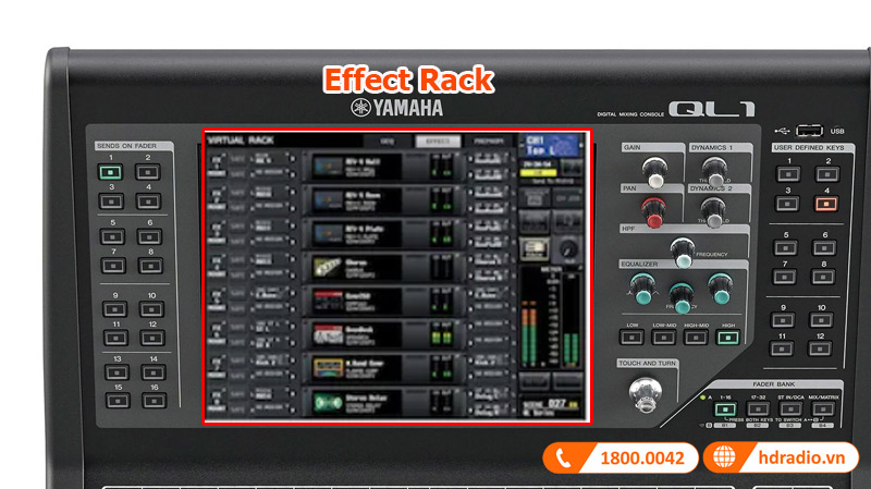 Bộ xử lý Effect Rack