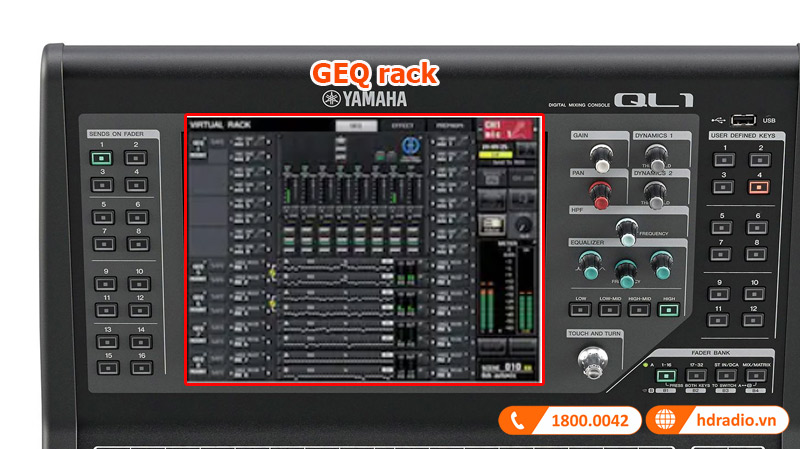 Bộ xử ý GEQ rack