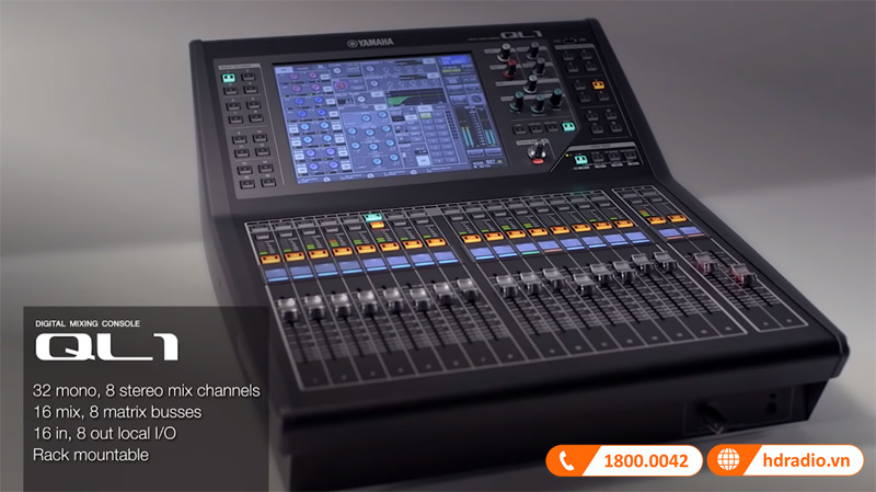 Đánh giá mixer Yamaha QL1