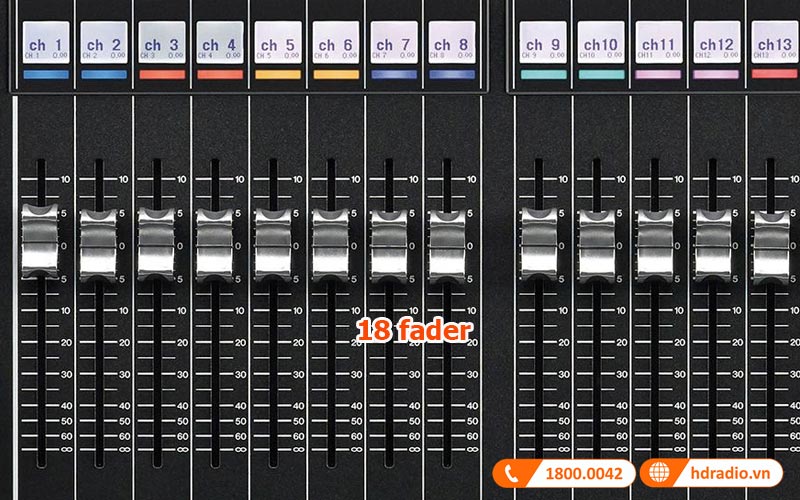18 fader mixer Yamaha QL1