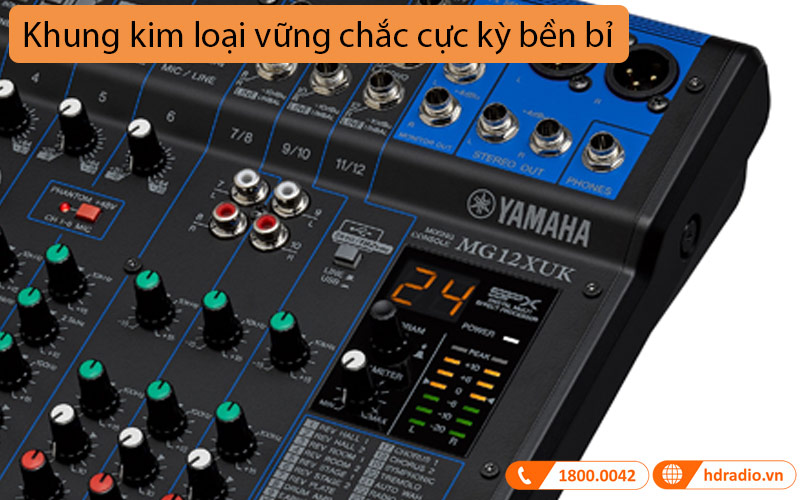 Bàn Mixer Yamaha MG12XUK