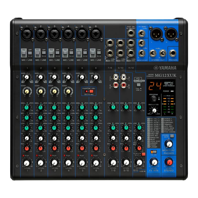 Bàn Mixer Yamaha MG12XUK