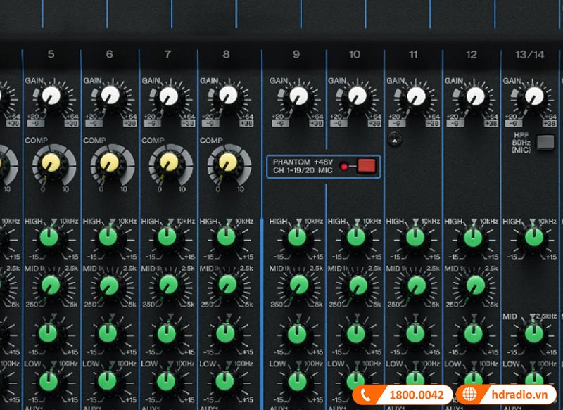 Bàn Mixer Yamaha MG20XU