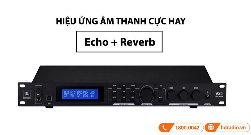 Vang số JBL VX8