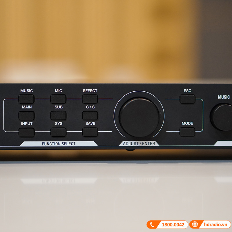 Vang số JBL VX8 chính hãng Ba Sao, Chống hú Rít, 6CH, DSP, Optical-3