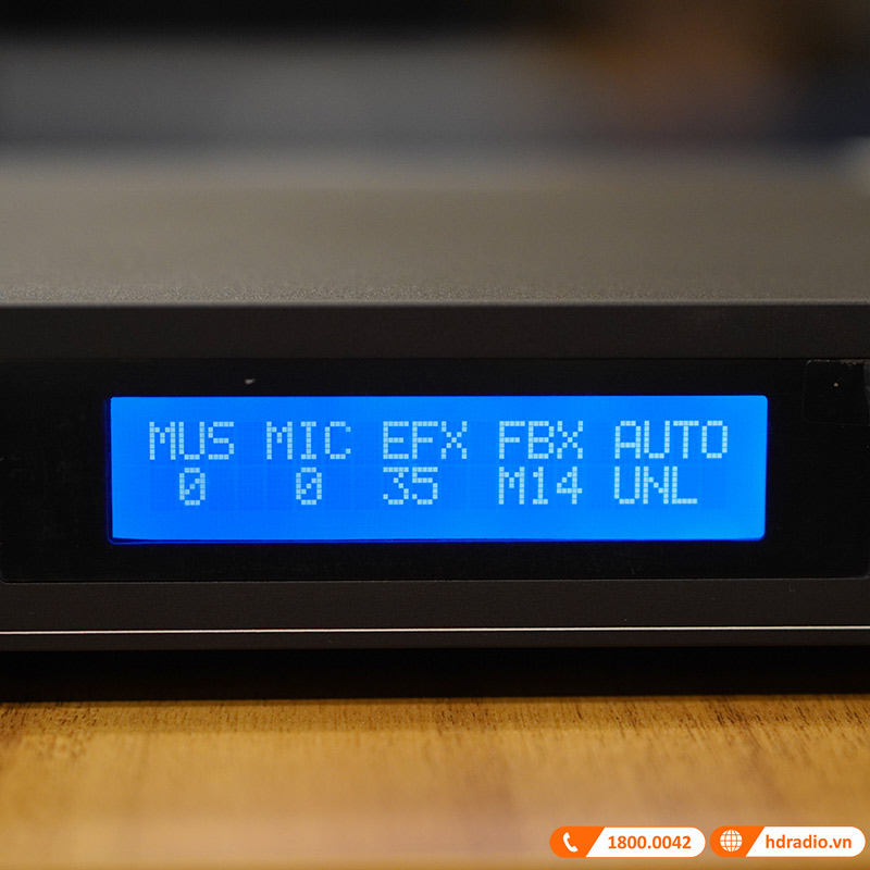 Vang số JBL VX8 chính hãng Ba Sao, Chống hú Rít, 6CH, DSP, Optical-4