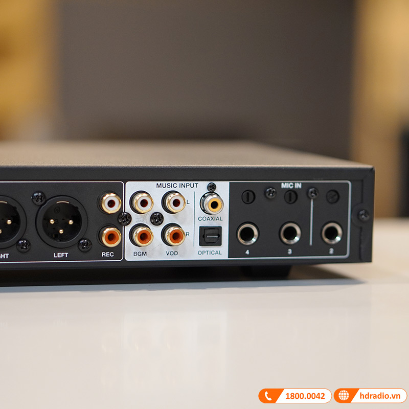 Vang số JBL VX8 chính hãng Ba Sao, Chống hú Rít, 6CH, DSP, Optical-8