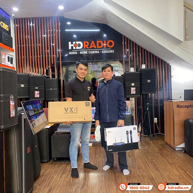 Vang số JBL VX8 chính hãng Ba Sao, Chống hú Rít, 6CH, DSP, Optical-12