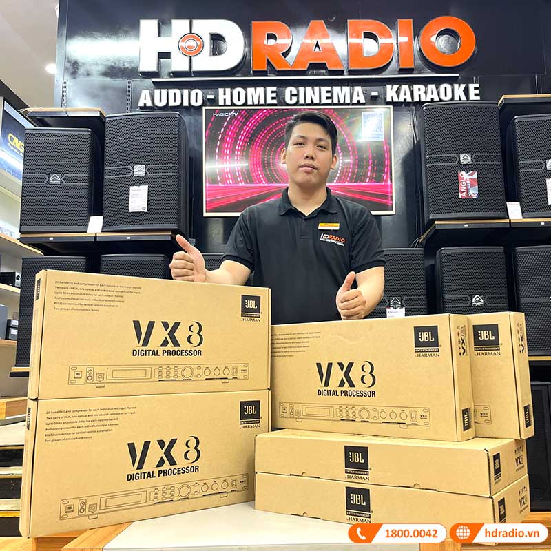 Vang số JBL VX8 chính hãng