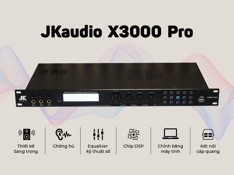 Vang số JKaudio X3000 Pro Vang số JKaudio X3000 Pro