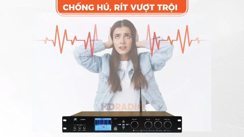 Vang số JKaudio X9000 chống hú cực tốt