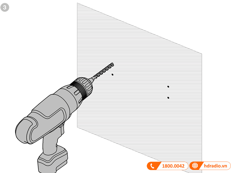 GIÁ TREO TƯỜNG B&W FORMATION WEDGE WALL BRACKET