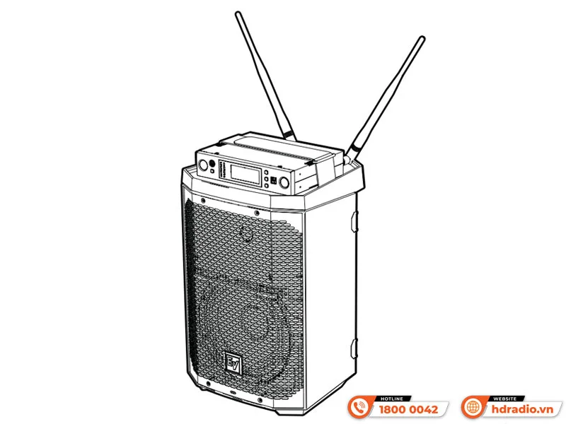 Khay Loa di động EV (Electro Voice) EVERSE 8 Khay Loa di động EV (Electro Voice) EVERSE 8