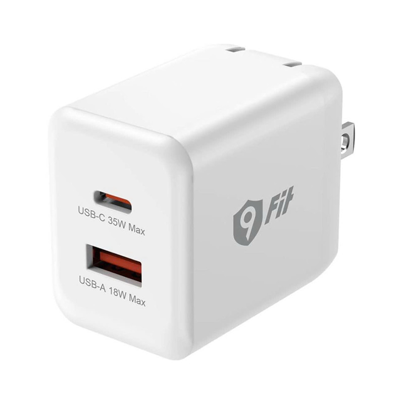 Sạc 9FIT PD 35W 1A1C GaN White - 9FAC001W-6