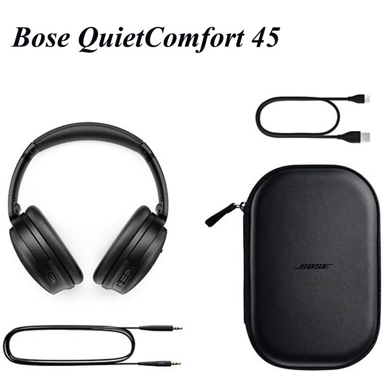 Phụ kiện đi kèm - Tai Nghe Bose QuietComfort 45