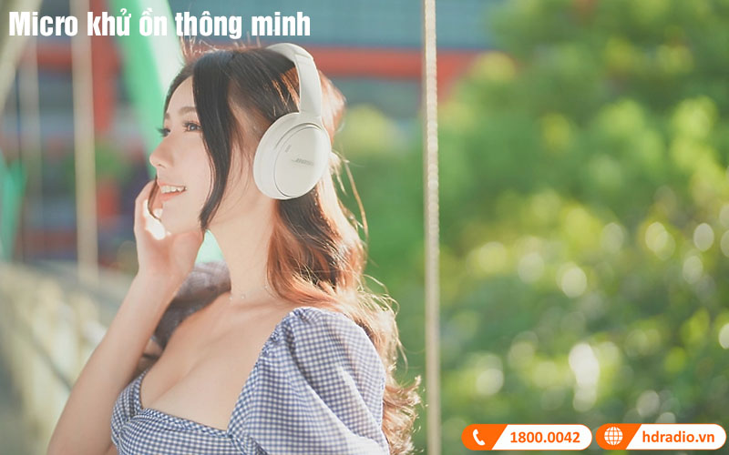 Micro khử ồn - Tai Nghe Bose Quietcomfor 45