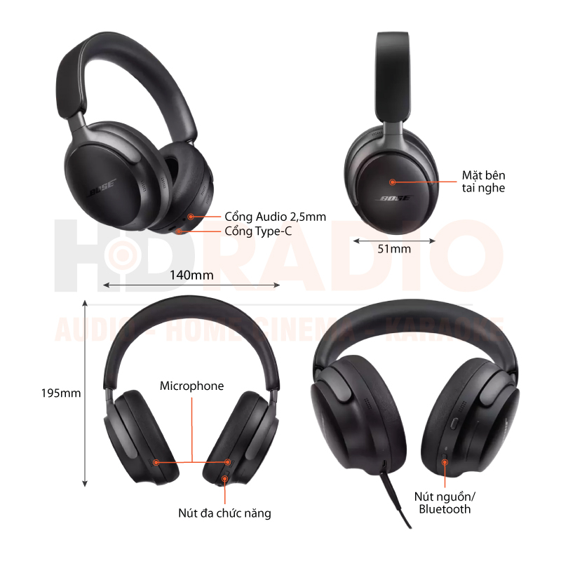 Tai nghe Bose QuietComfort Ultra