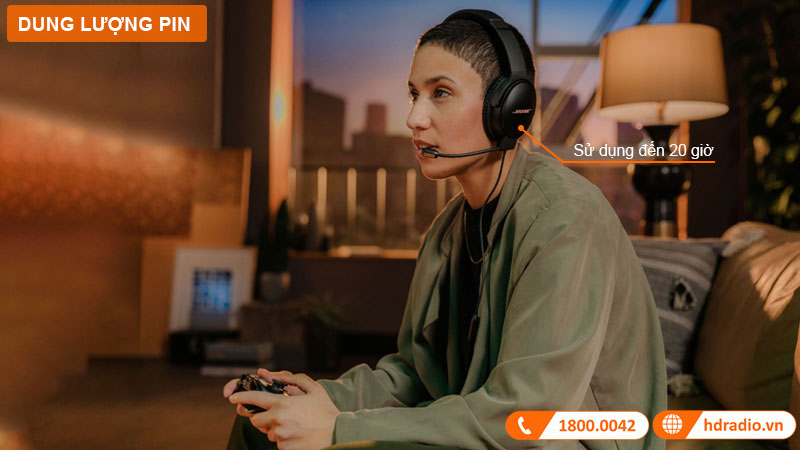 Pin - Tai nghe Bose Quietcomfort 35 II Gaming