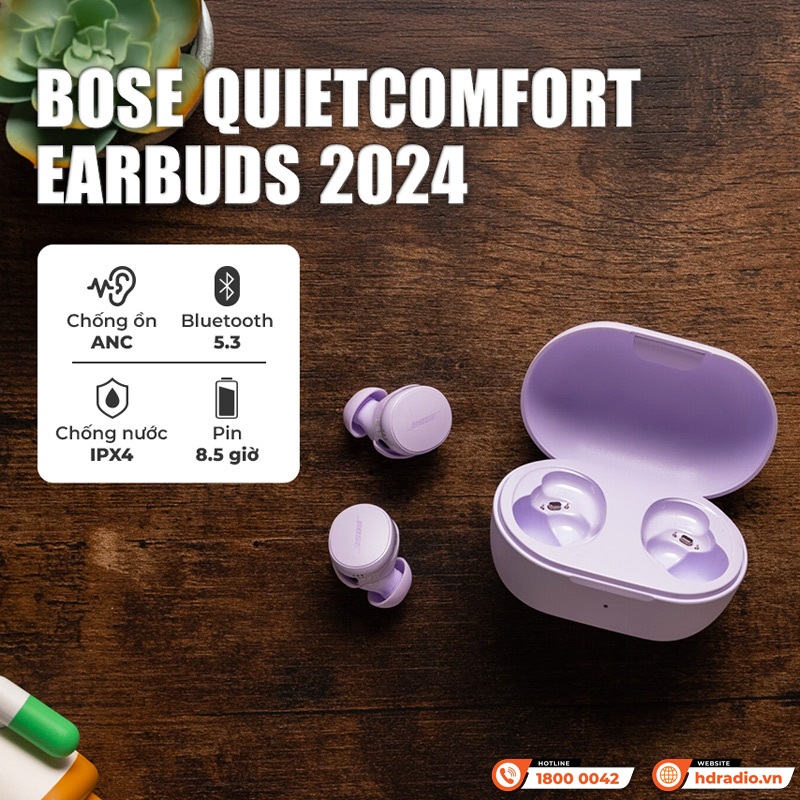 Tai Nghe Bose Quietcomfort Earbuds 2025