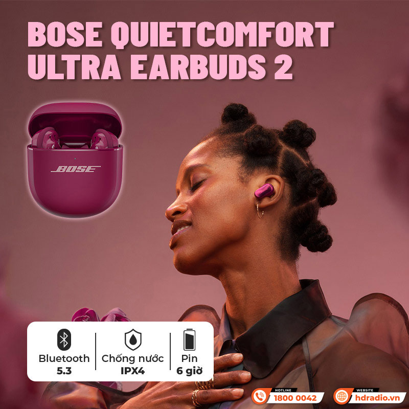 Tính năng Tai Nghe Bose QuietComfort Ultra Earbuds 2