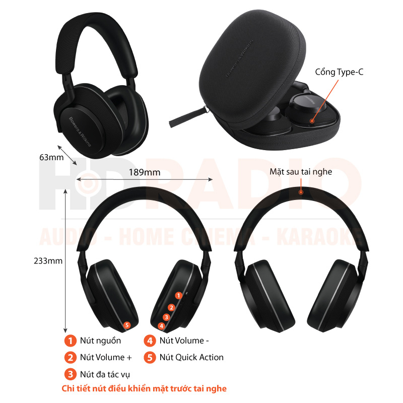 Tai nghe B&W Px7 S2e