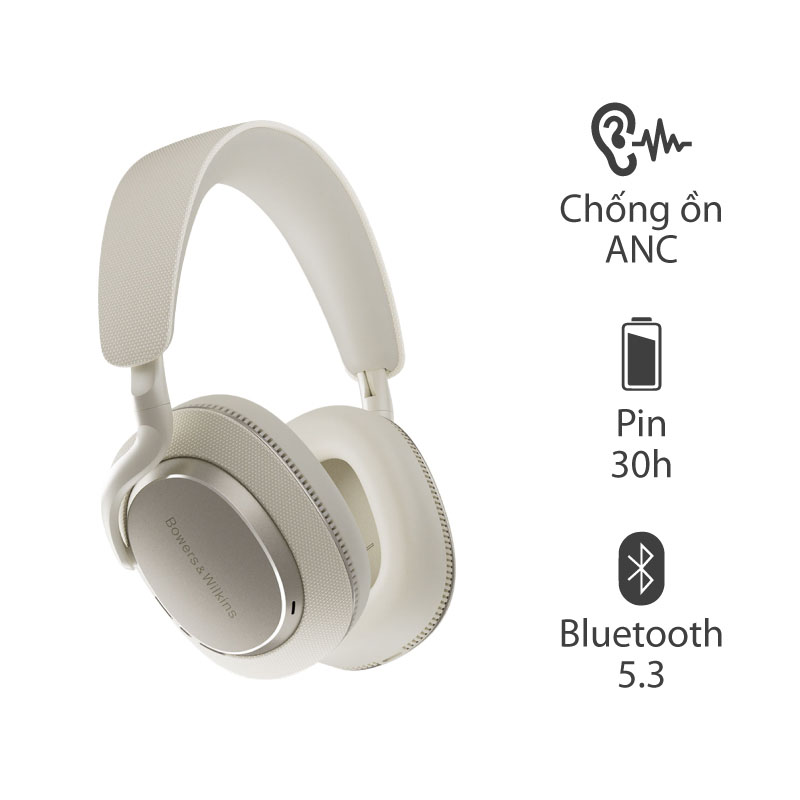 Tai nghe B&W Px7 S3 (Chụp Tai, Chống Ồn, Pin 30H, Bluetooth 5.3)
