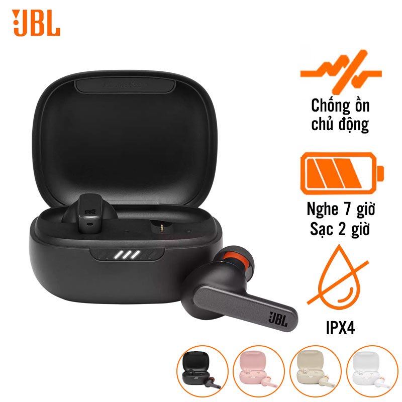 Tai Nghe JBL Live Pro+ TWS (Không Dây, Chống Ồn, Pin 7 Giờ, IPX4, Bluetooth 5.0)