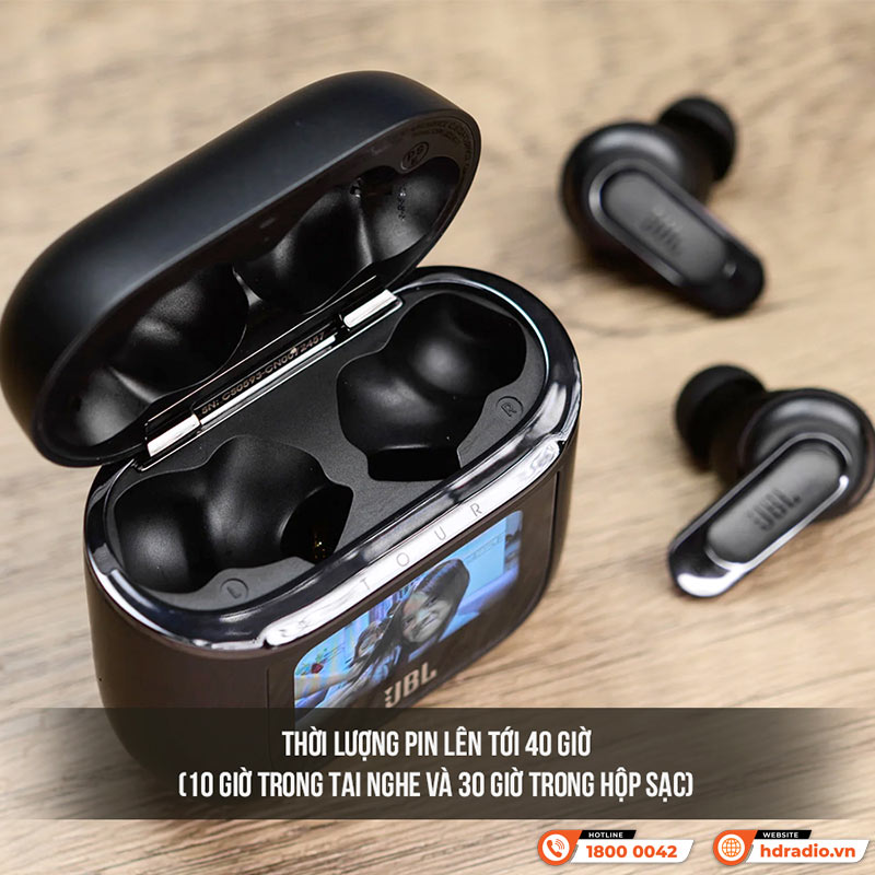 Pin tai nghe JBL Tour PRO 2