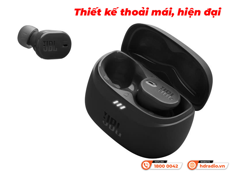 Thiết kế Tai nghe JBL Tune Buds 2
