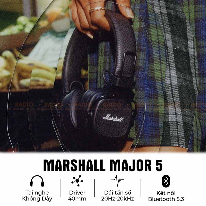 Tính năng Tai nghe Marshall Major 5