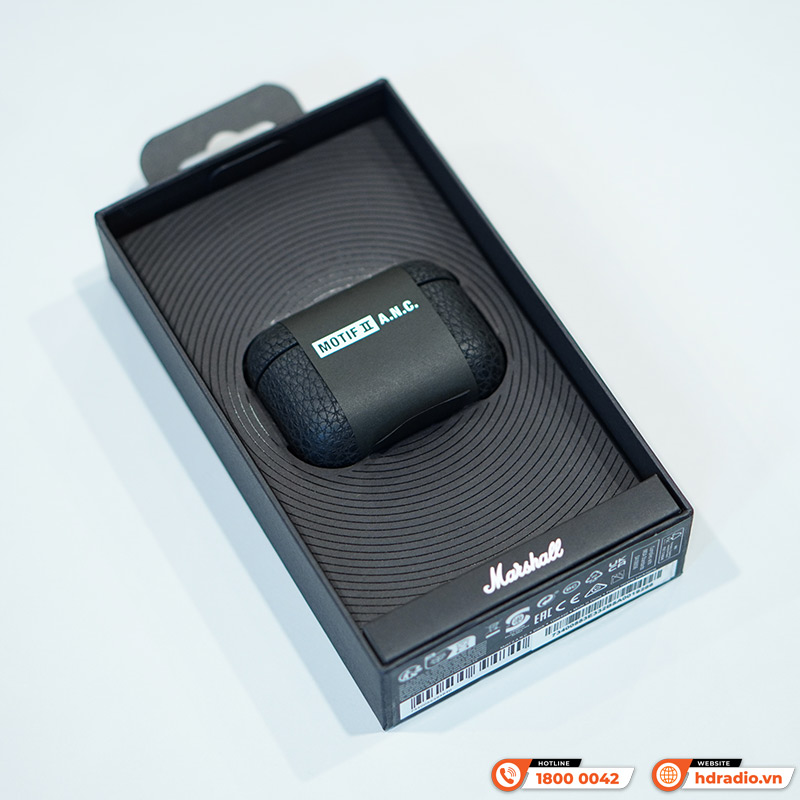 Tai Nghe Không Dây Marshall Motif II (2) A.N.C, Chống Ồn, Pin 6 Giờ, Chống Nước IPX5, Bluetooth 5.3-3