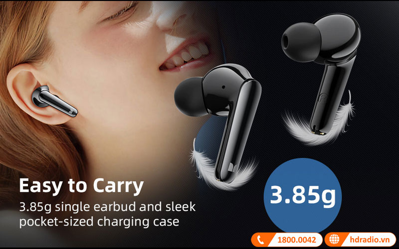 Tai nghe Monster N-Lite 203 AirLinks nhẹ